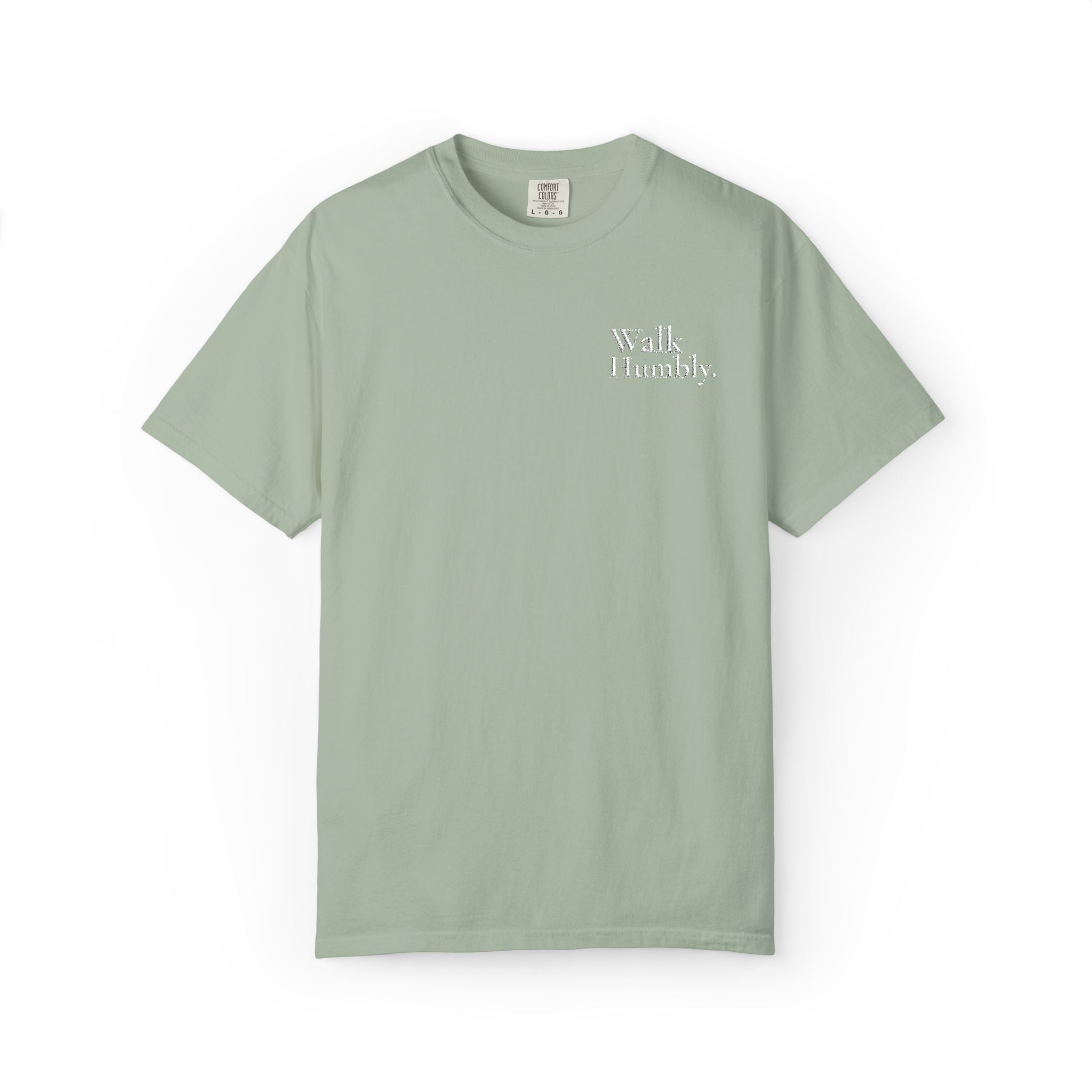 Walk Humbly Embroidered Tee