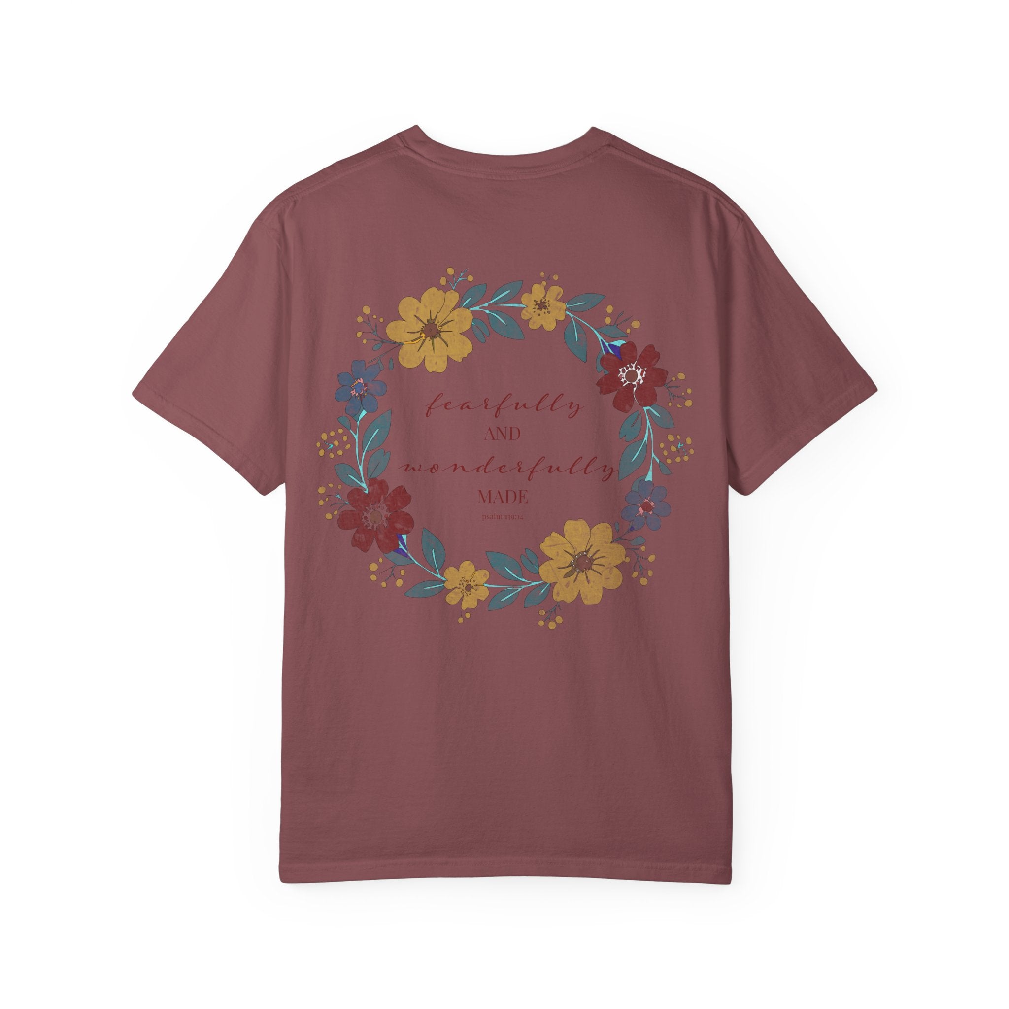 Fearfully and Wonderfully Made Floral Tee