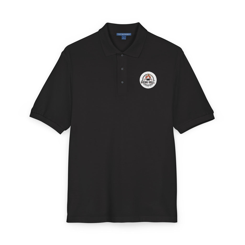 Giving Grill Embroidered Polo Shirt