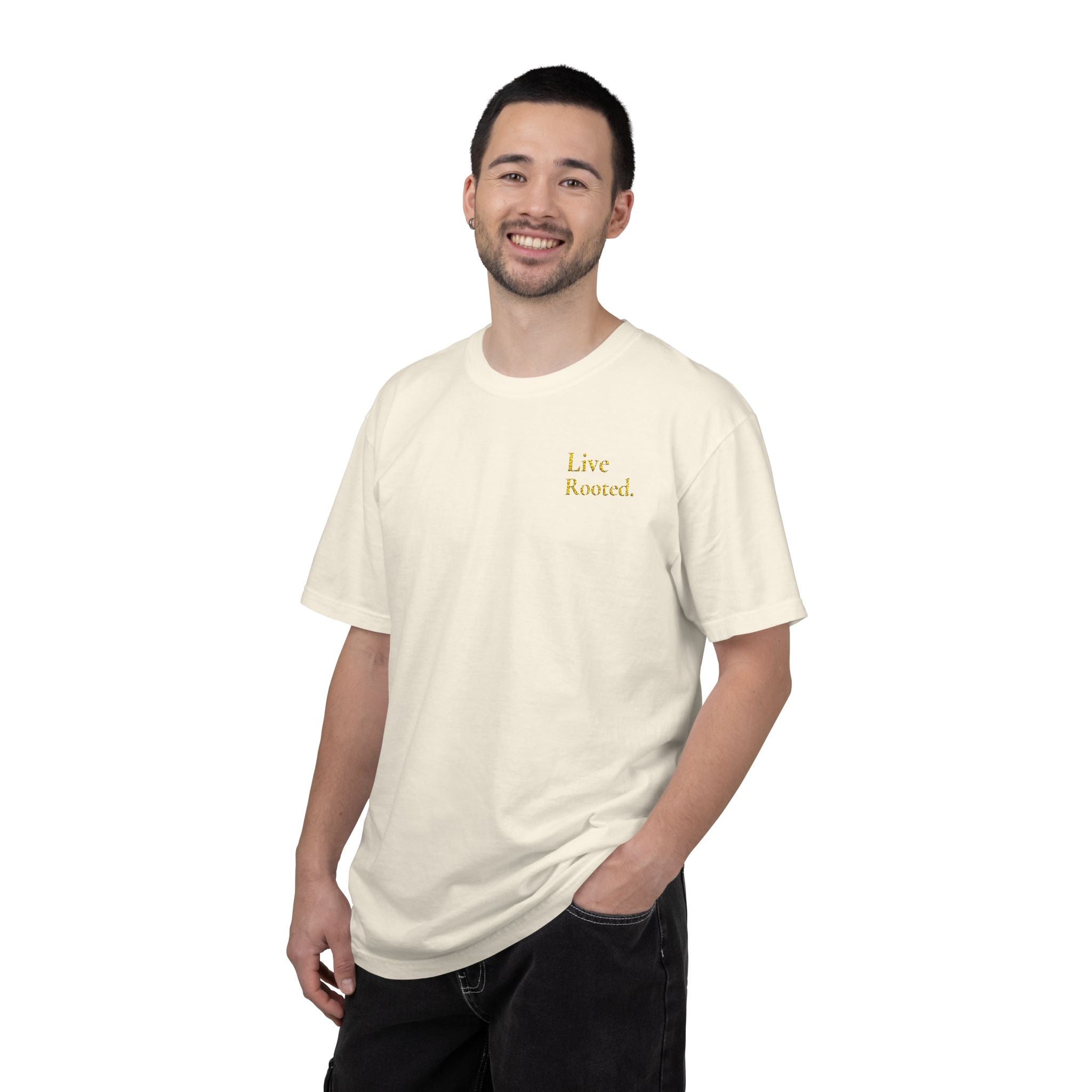 Live Rooted Embroidered Tee