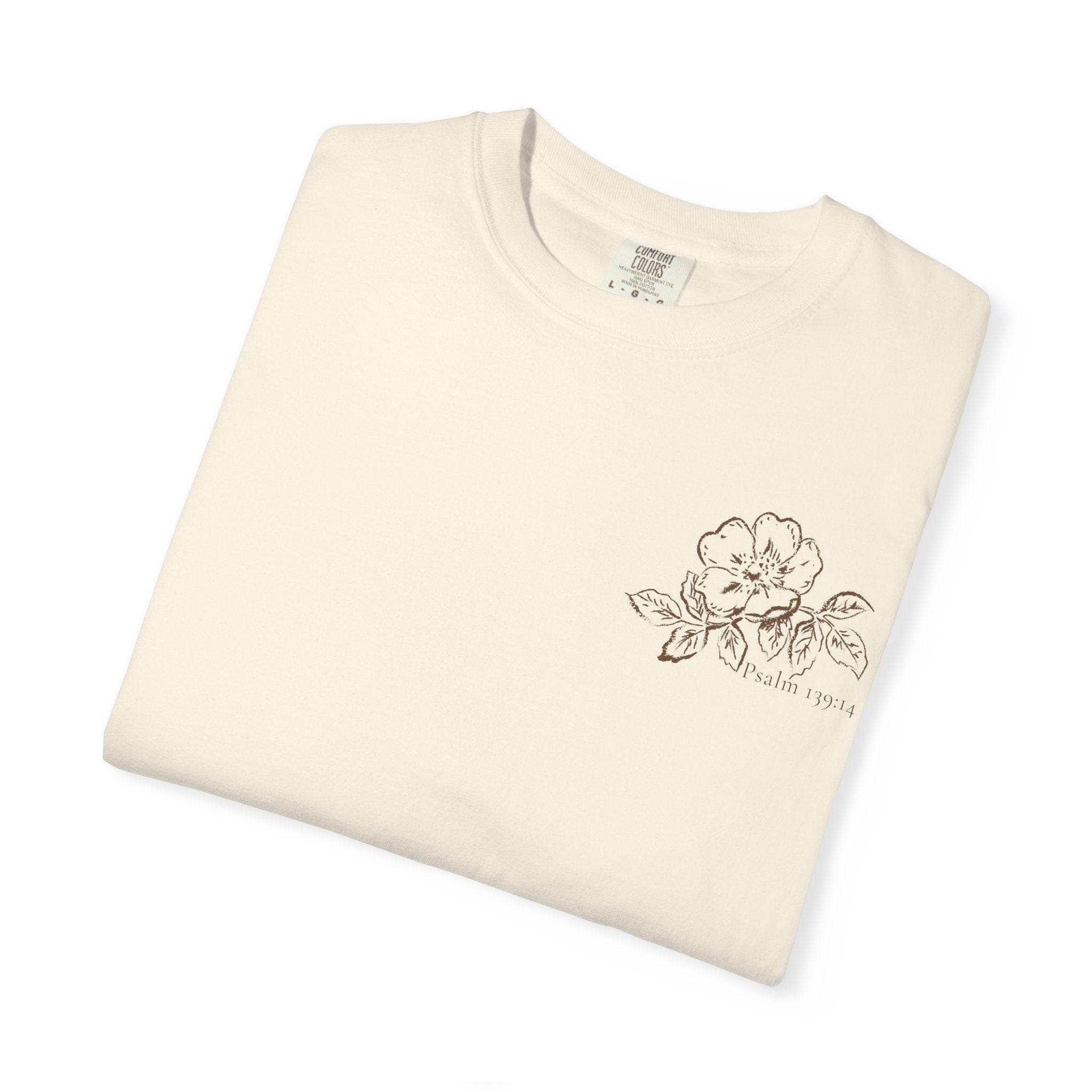 Fearfully and Wonderfully Made Floral Tee