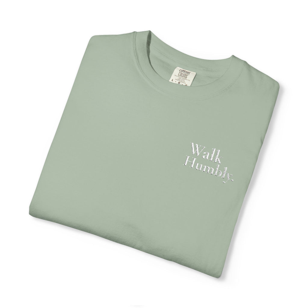 Walk Humbly Embroidered Tee