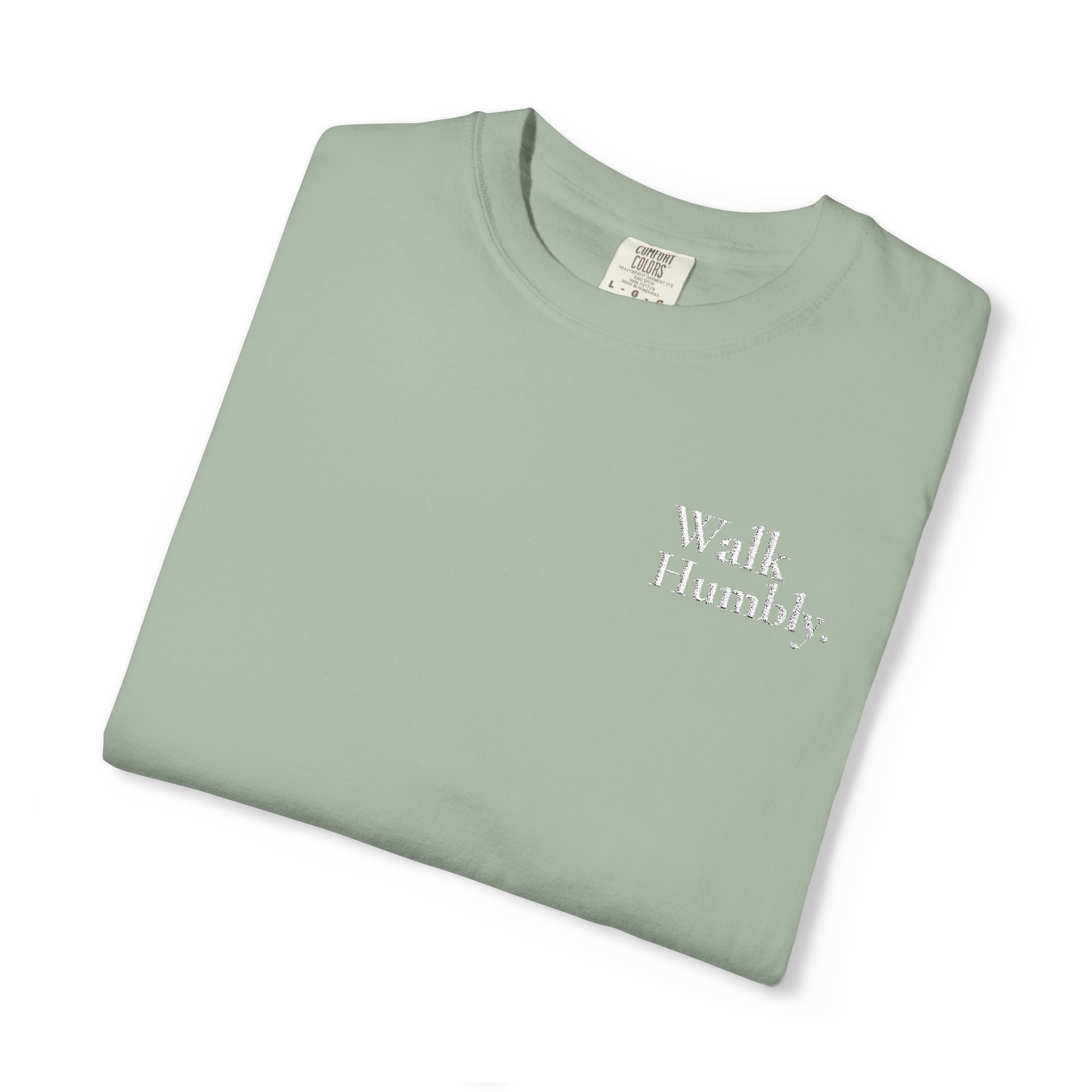 Walk Humbly Embroidered Tee