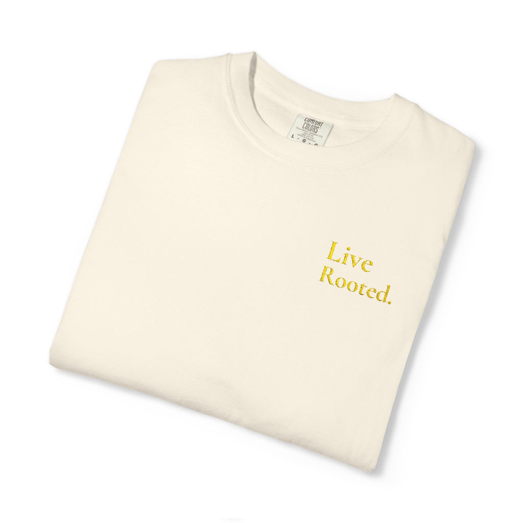 Live Rooted Embroidered Tee