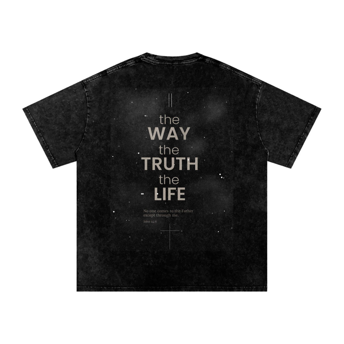 The WAY, TRUTH, LIFE Oversized tee